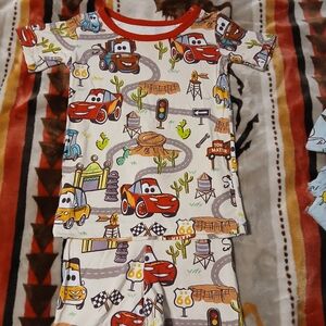 Little Sleepies Cars Pajama Set